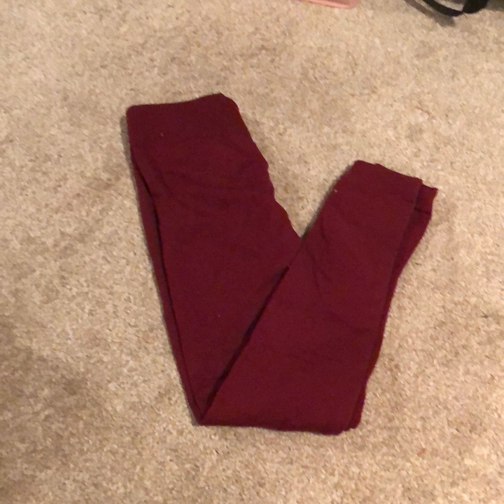 Fleece lined leggings
